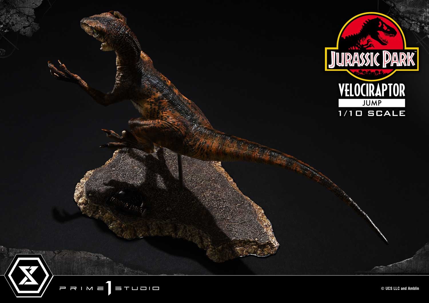 Velociraptor Jump 1:10 Scale Statue by Prime 1 Studio