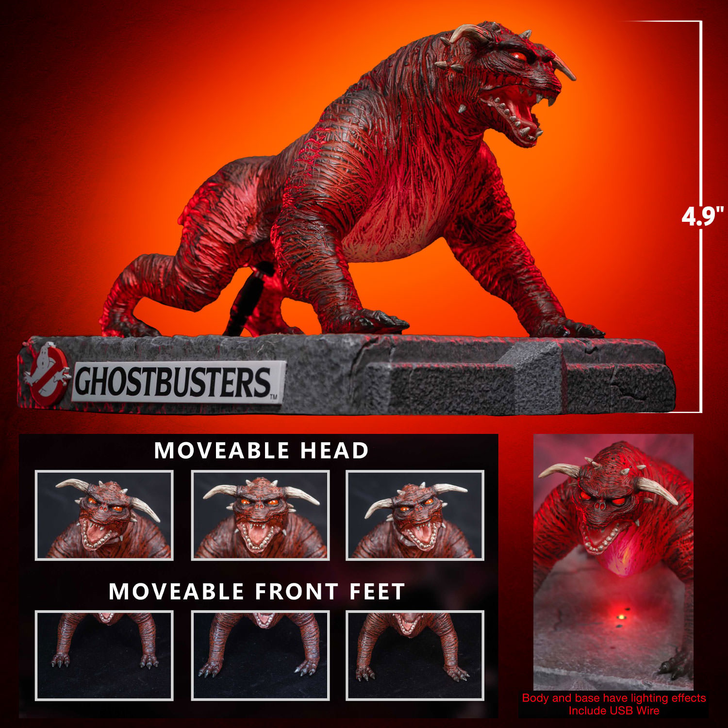 Ghostbusters Zuul 2.0 (Burning Edition) Deluxe Collectible Figure  (Prototype Shown) View 2