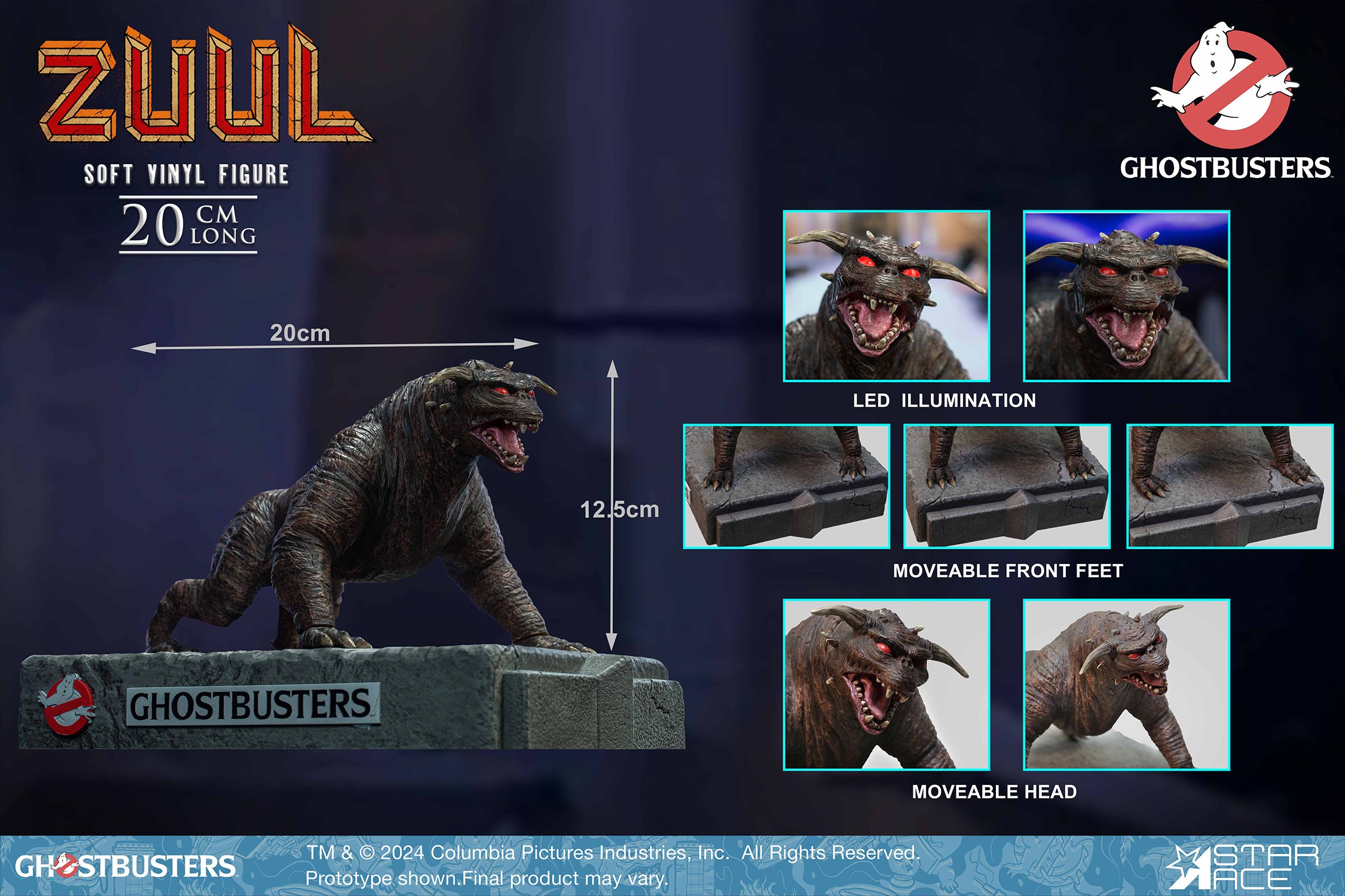 Ghostbusters Zuul Deluxe Collectible Figure  (Prototype Shown) View 9