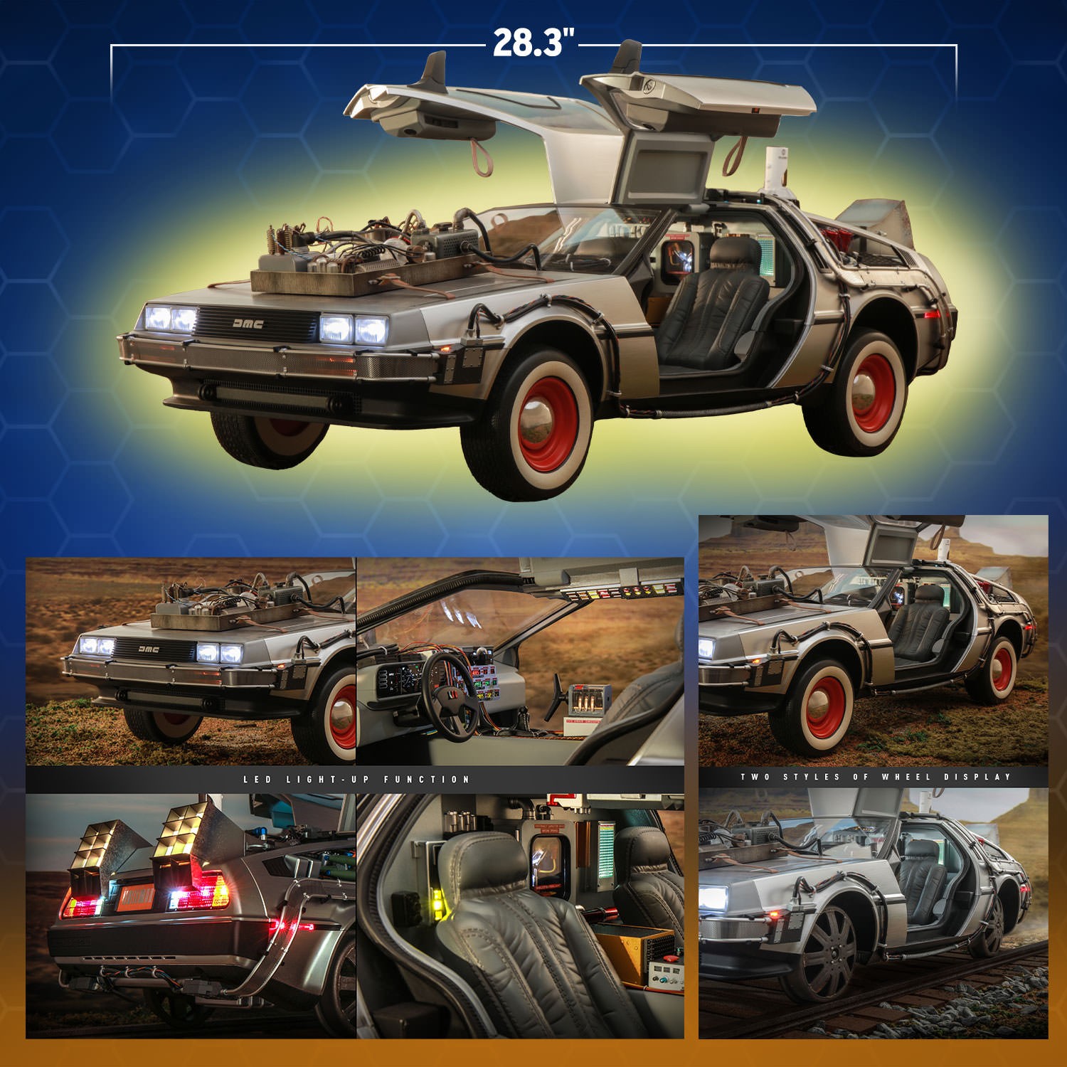 Charawheels/Bttf Delorean 3 Knight2000 | eBay
