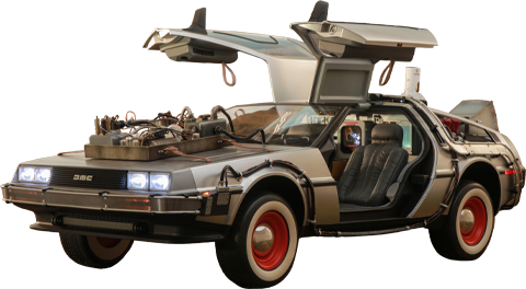 DeLorean Time Machine Sixth Scale Figure Accessory by Hot