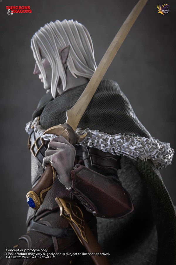 Dungeons & Dragons Drizzt Do'Urden Statues  (Prototype Shown) View 3