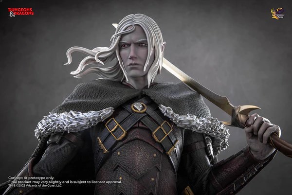 Dungeons & Dragons Drizzt Do'Urden Statues  (Prototype Shown) View 9