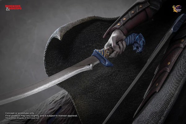 Dungeons & Dragons Drizzt Do'Urden Statues  (Prototype Shown) View 10