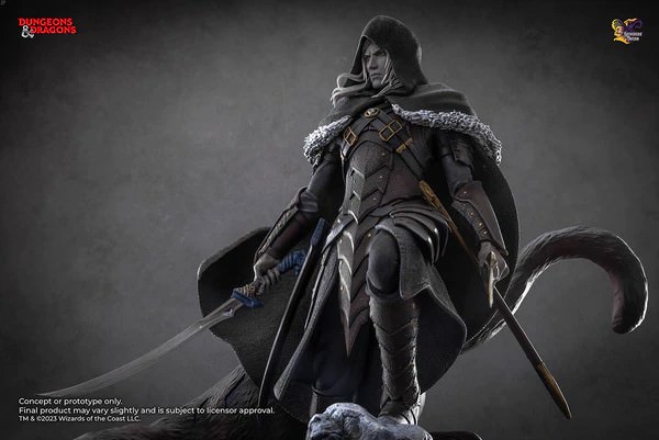Dungeons & Dragons Drizzt Do'Urden Statues  (Prototype Shown) View 14