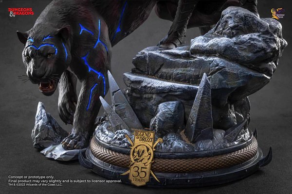 Dungeons & Dragons Drizzt Do'Urden Statues  (Prototype Shown) View 17