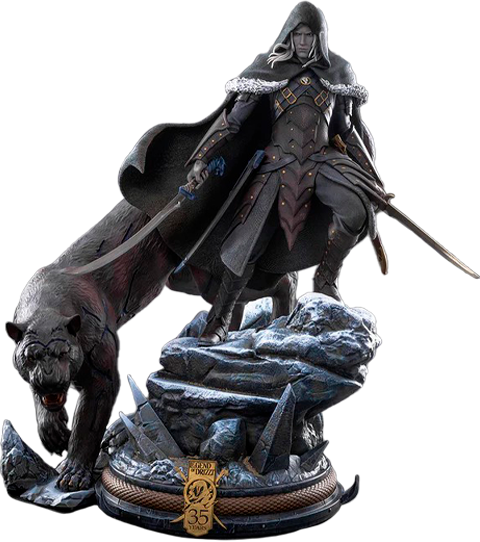 Dungeons & Dragons Drizzt Do'Urden Statues  (Prototype Shown) View 19