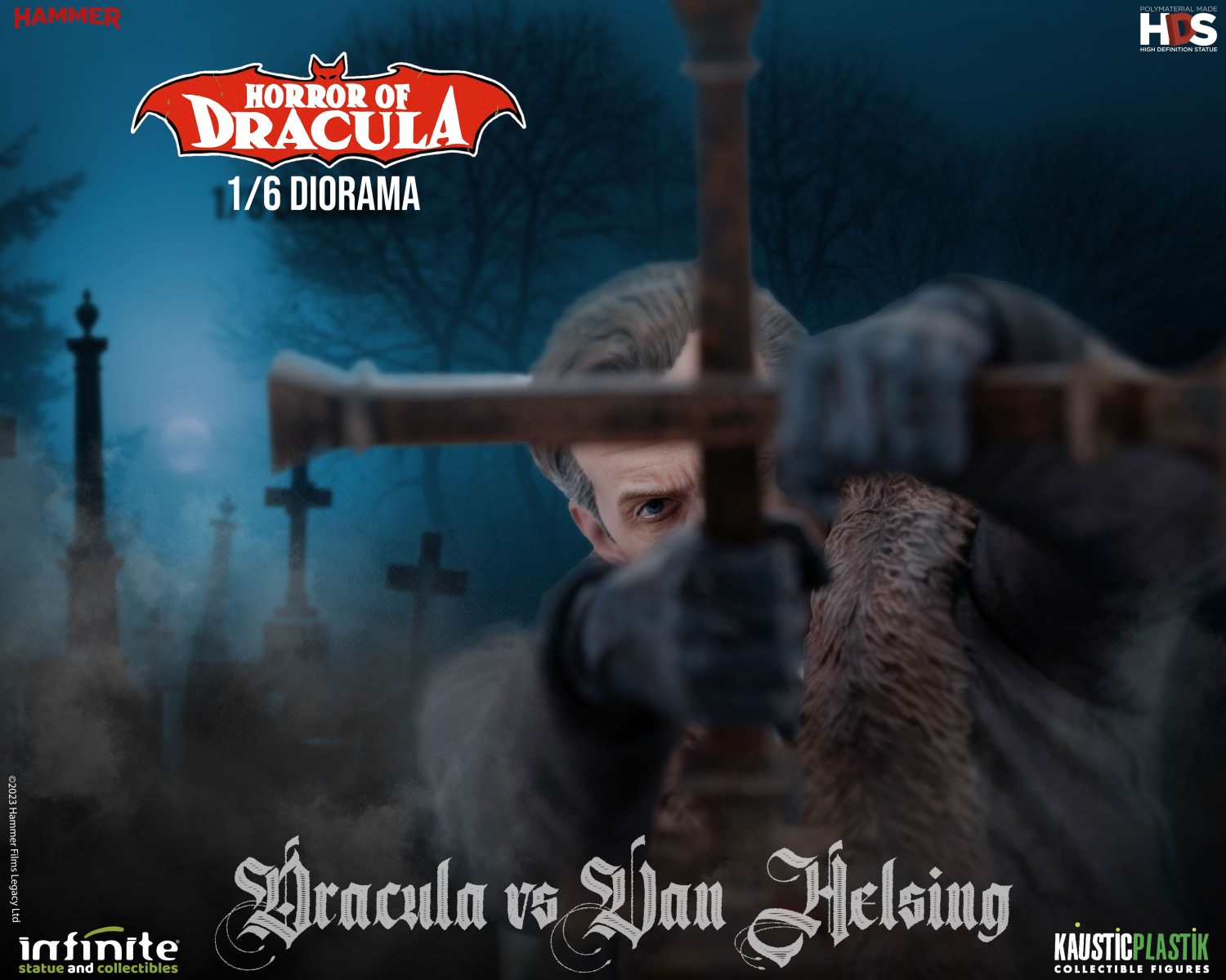 Dracula vs Van Helsing Diorama by Infinite Statue | Sideshow