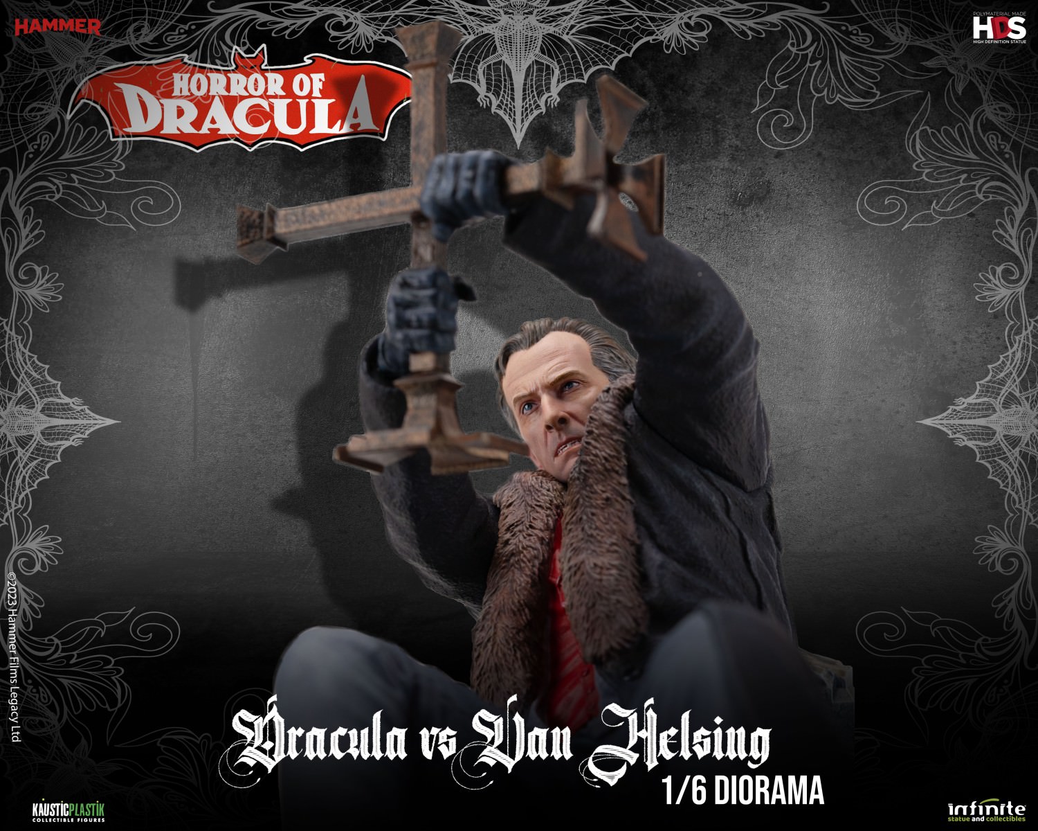 Dracula vs Van Helsing Diorama by Infinite Statue | Sideshow