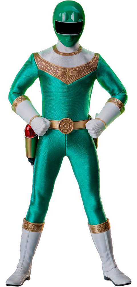 Zeo Ranger IV Green Sixth Scale Figure by Threezero
