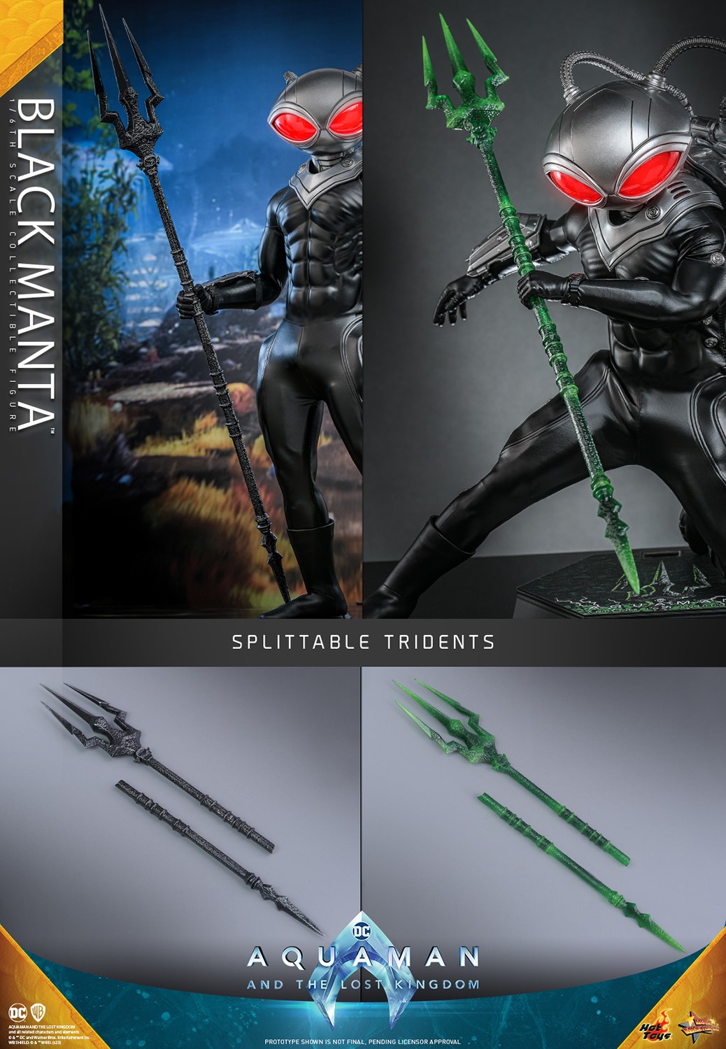 Black Manta Sixth Scale Figure by Hot Toys | Sideshow Collectibles