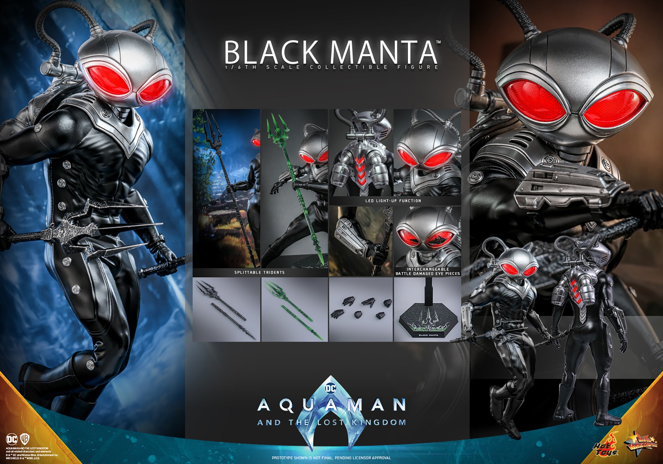 Black Manta Sixth Scale Figure by Hot Toys | Sideshow Collectibles