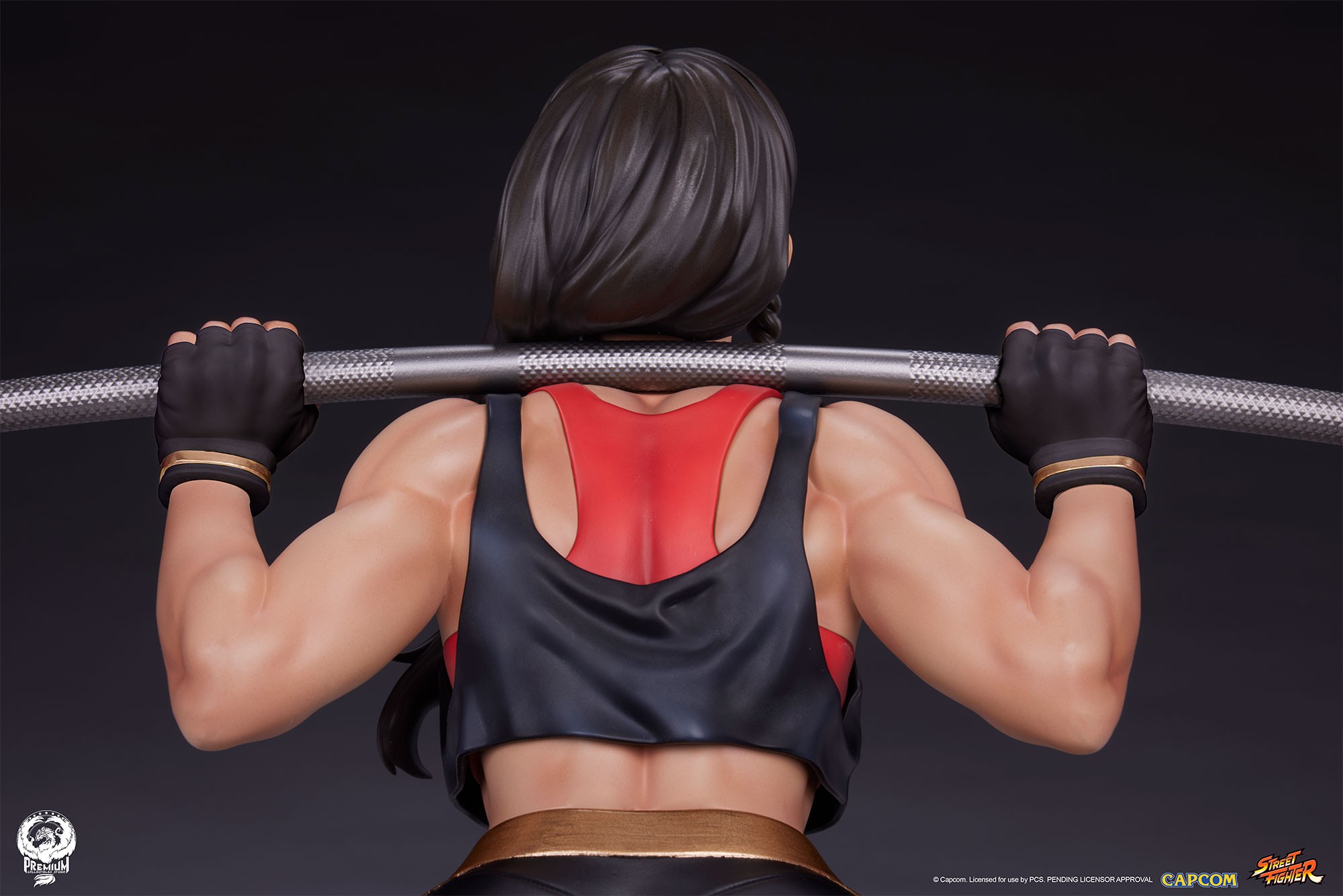 Street Fighter Chun-Li: Powerlifting (Battle Edition) Quarter Scale Statue  Exclusive Edition (Prototype Shown) View 4