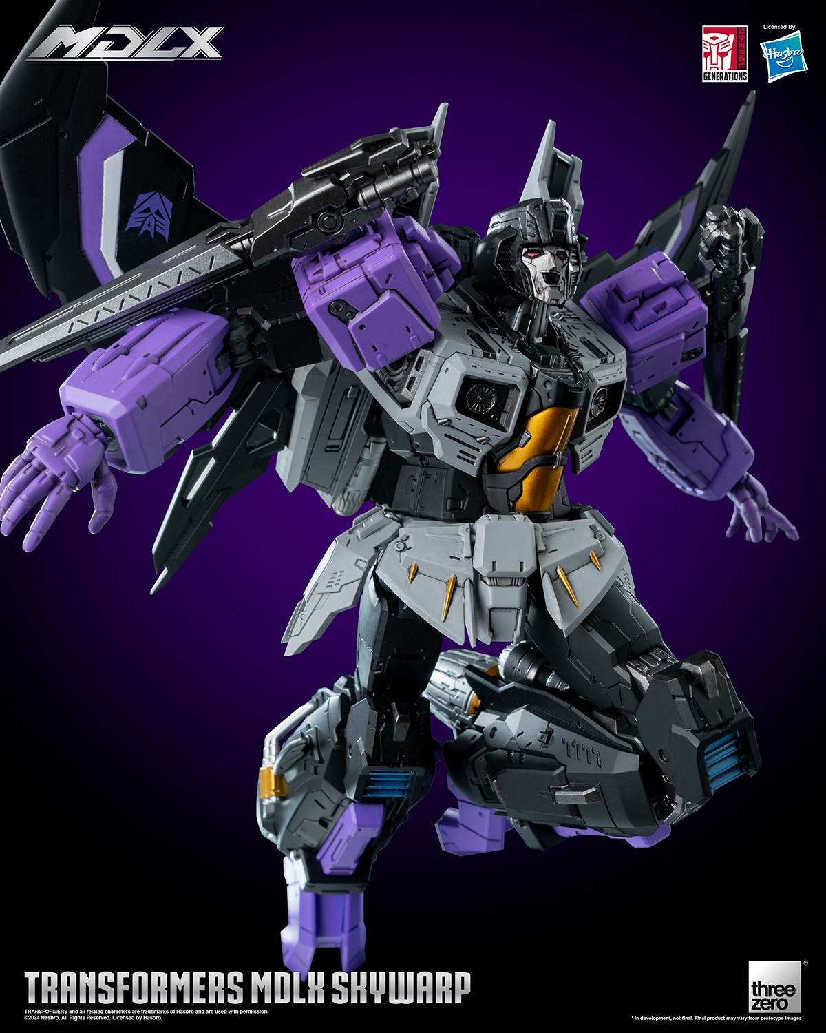 Skywarp MDLX Collectible Figure by Threezero | Sideshow