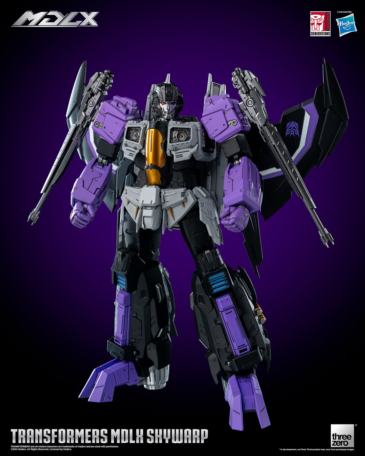 Skywarp MDLX Collectible Figure by Threezero | Sideshow