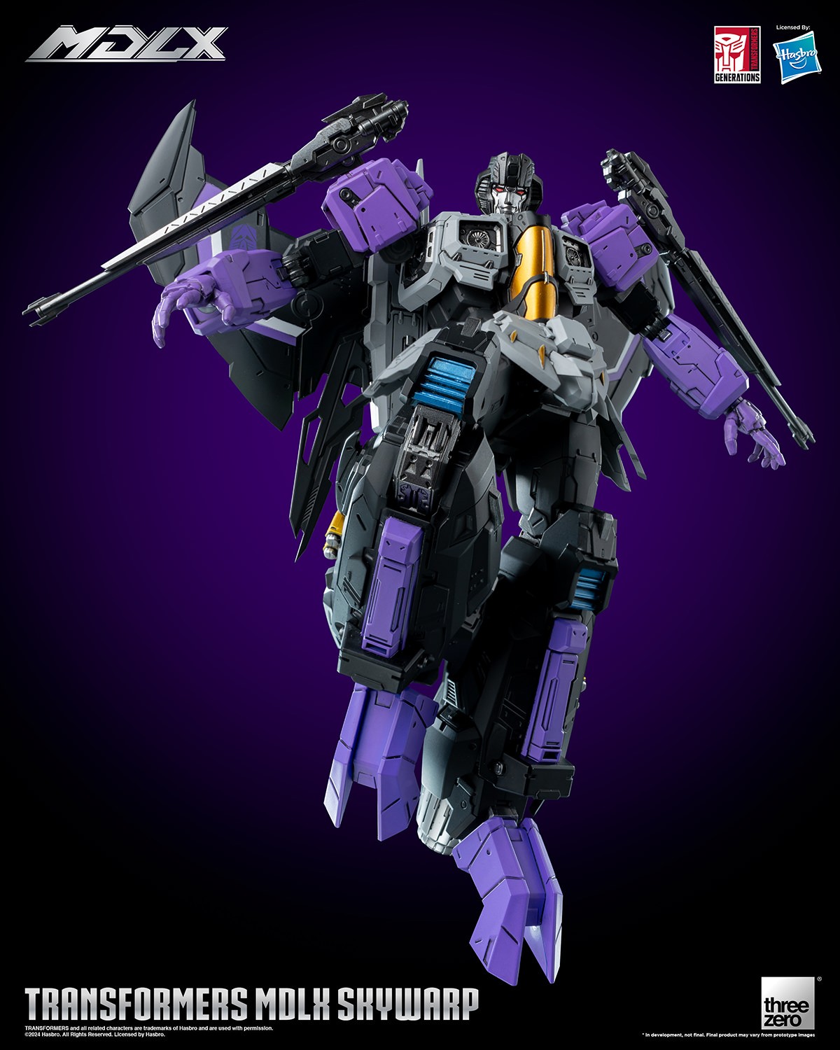 Skywarp MDLX Collectible Figure by Threezero | Sideshow