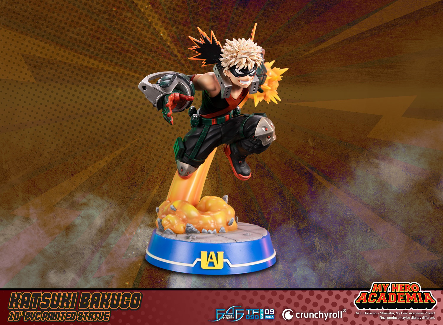 My Hero Academia Katsuki Bakugo Statues  (Prototype Shown) View 1