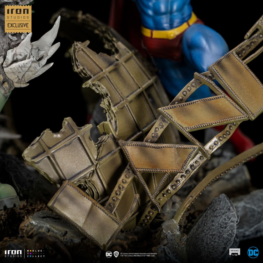 DC Comics Superman Vs Doomsday 1:10 Scale Statue  Exclusive Edition (Prototype Shown) View 16