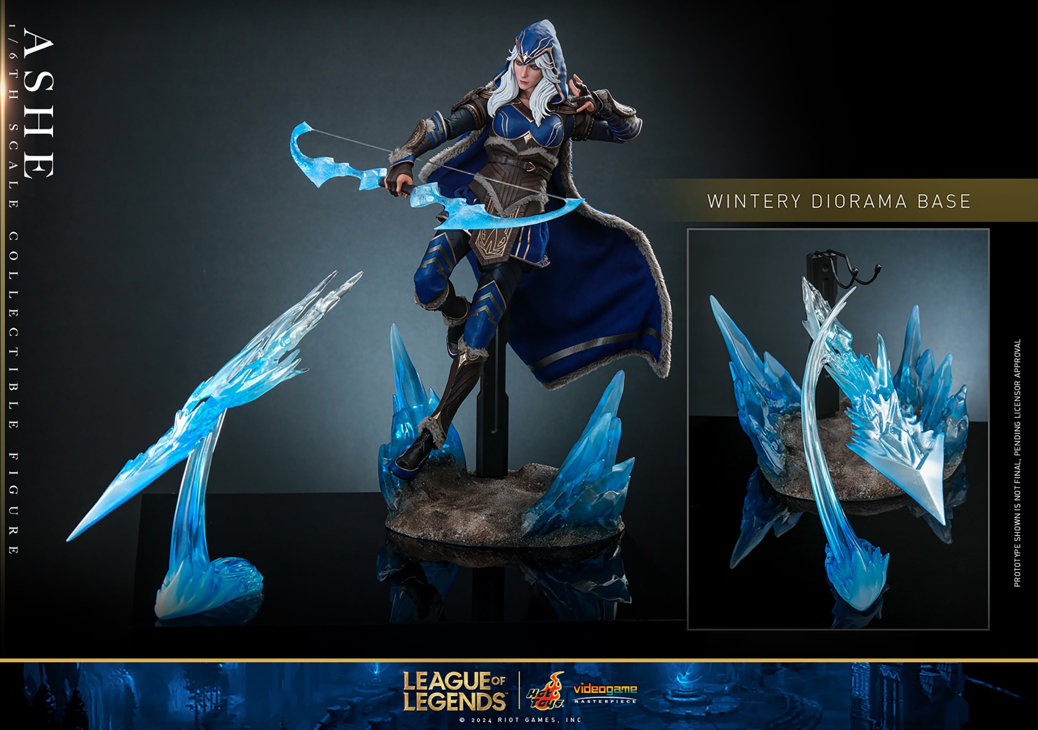 ホットトイズ 1/6 リーグ・オブ・レジェンド アッシュ 未開封新品 VGM60 Ashe Sixth Scale Figure by Hot Toys | Sideshow Collectibles