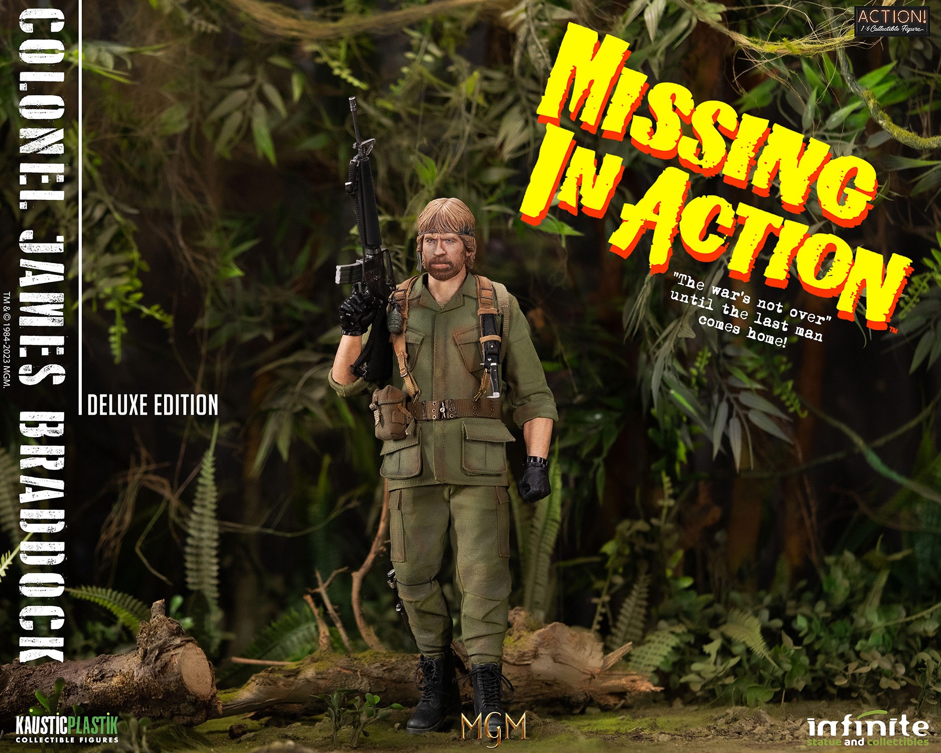 Missing in Action Colonel James Braddock (Deluxe Edition) Sixth Scale Figure  (Prototype Shown) View 7