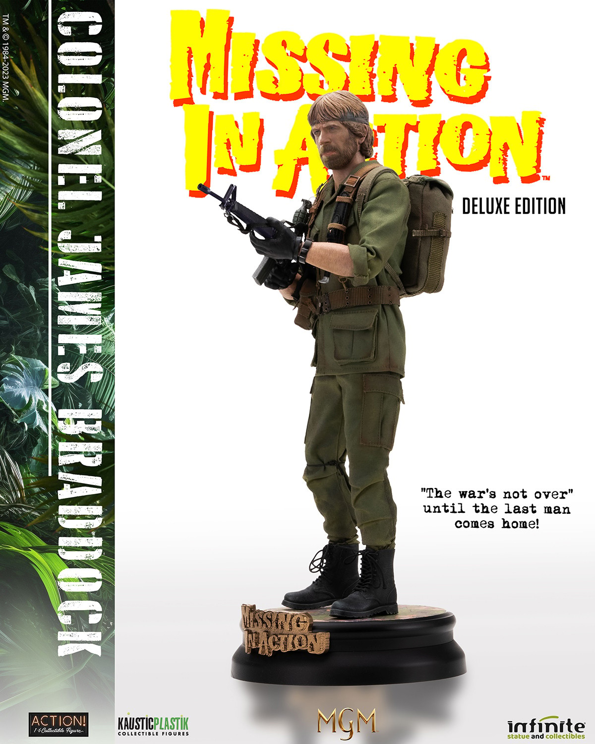 Missing in Action Colonel James Braddock (Deluxe Edition) Sixth Scale Figure  (Prototype Shown) View 10