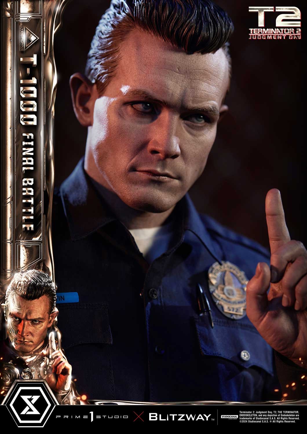 T-1000 Final Battle 1:3 Scale Statue by Prime 1 Studio
