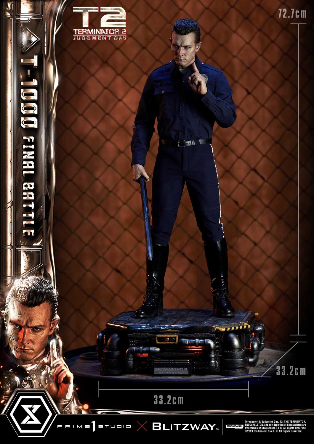 Sideshow•Terminator2•T-1000•1/6 最終値下げ!! T-1000 (2.0) Sixth Scale Figure by Hot Toys | Sideshow