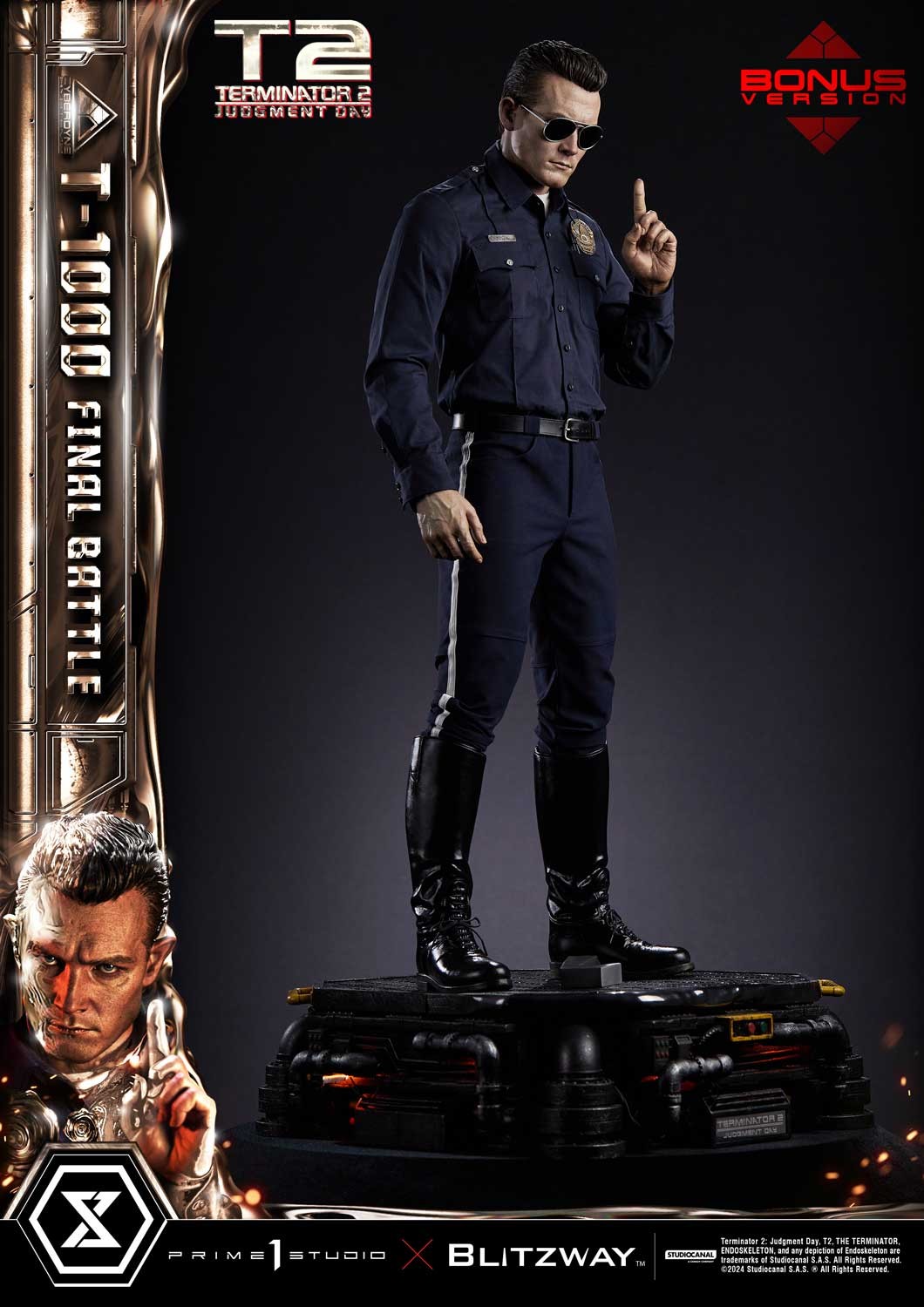 T-1000 Final Battle 1:3 Scale Statue by Prime 1 Studio