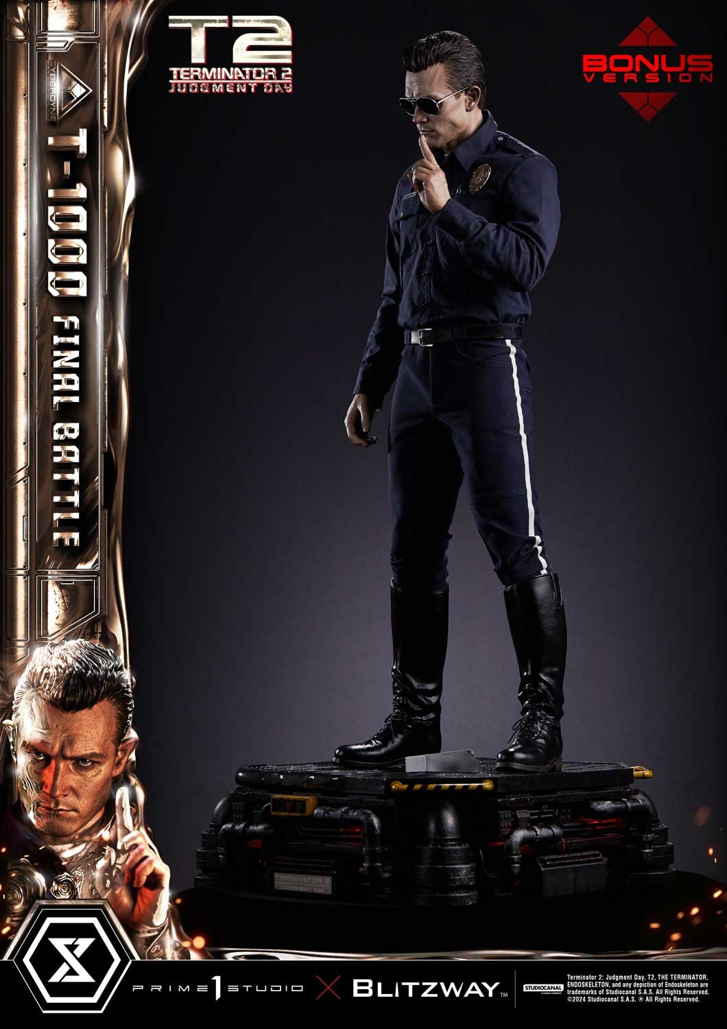Sideshow•Terminator2•T-1000•1/6 最終値下げ!! T-1000 (2.0) Sixth Scale Figure by Hot Toys | Sideshow