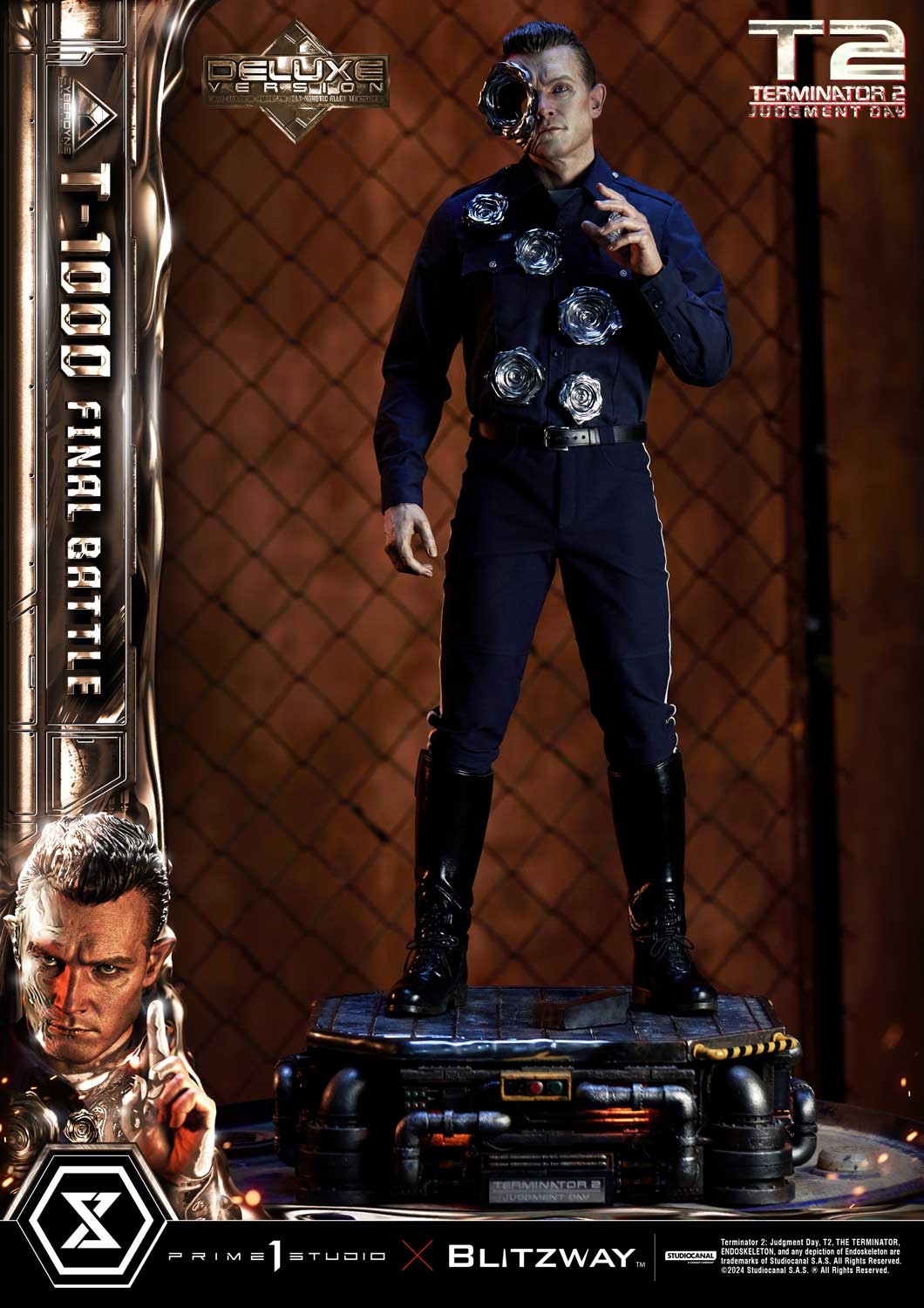 Sideshow•Terminator2•T-1000•1/6 最終値下げ!! SIDESHOW EXCLUSIVE 1/6 T2 TERMINATOR 2 JUDGMENT DAY (T-1000