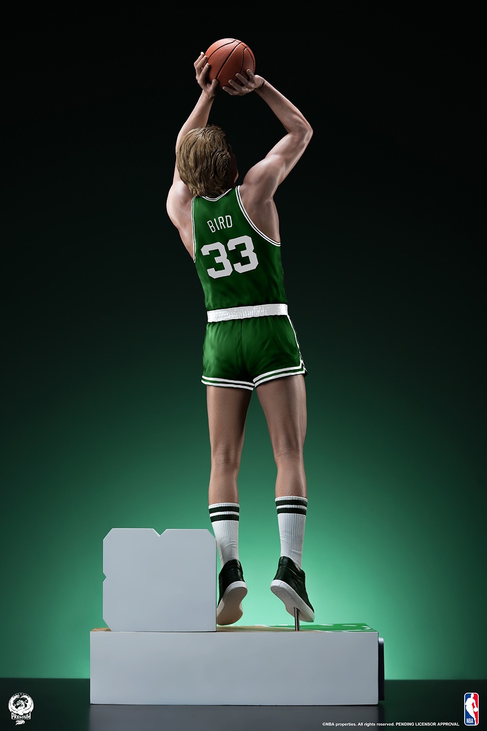 NBA Larry Bird Quarter Scale Statue  (Prototype Shown) View 9