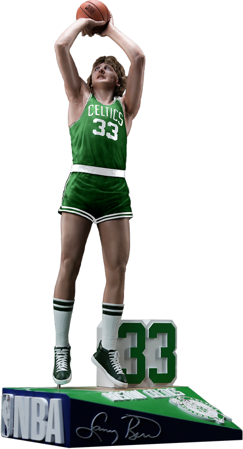 NBA Larry Bird Quarter Scale Statue  (Prototype Shown) View 17