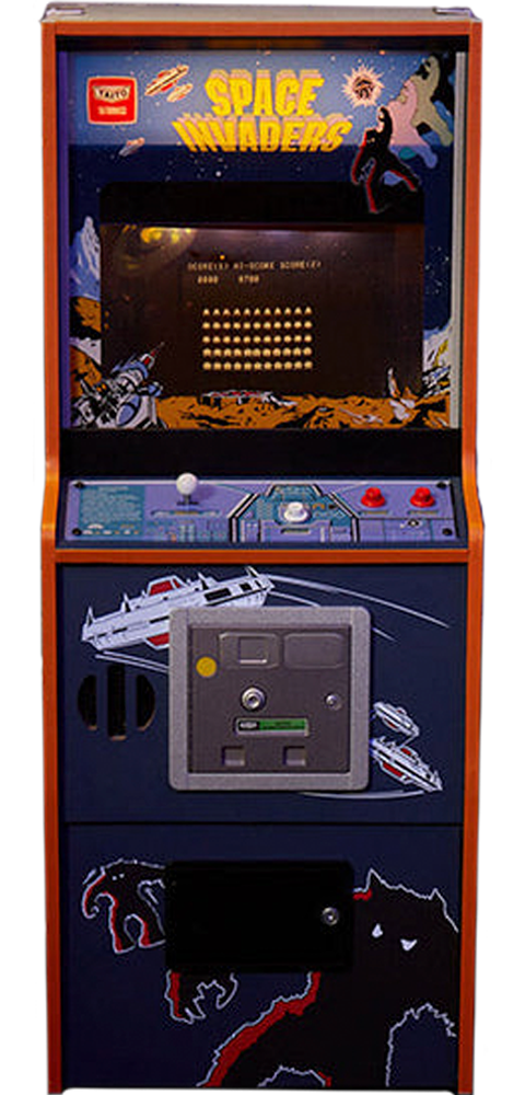 Space Invaders Quarter Arcade Scaled Replica by Numskull