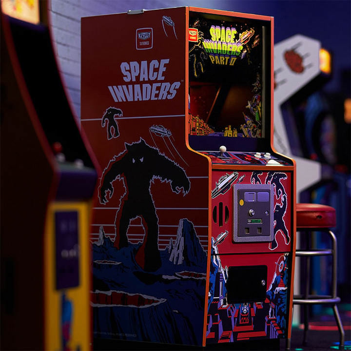 Space Invaders Space Invaders Part II Quarter Arcade Scaled Replica  (Prototype Shown) View 8