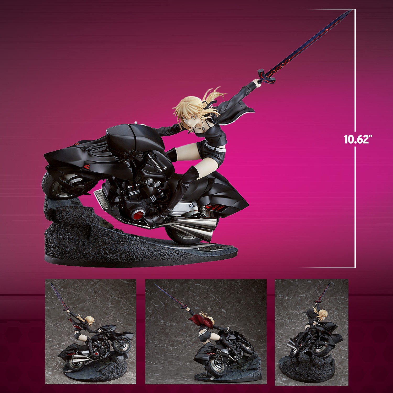ex:ride Fate CUIRASSIER NOIR アルトリア フィギュア Fate Grand/Order ex:ride Spride.08 Cuirassier Noir