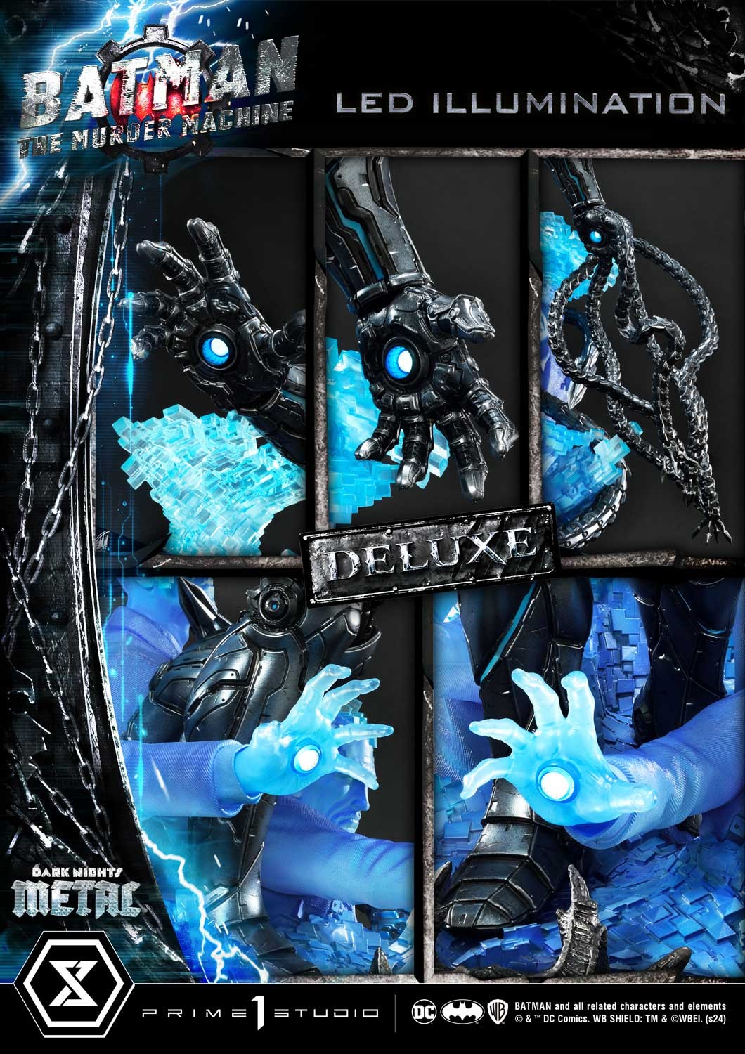 DC Comics The Murder Machine (Deluxe Bonus Version) 1:3 Scale Statue  (Prototype Shown) View 15
