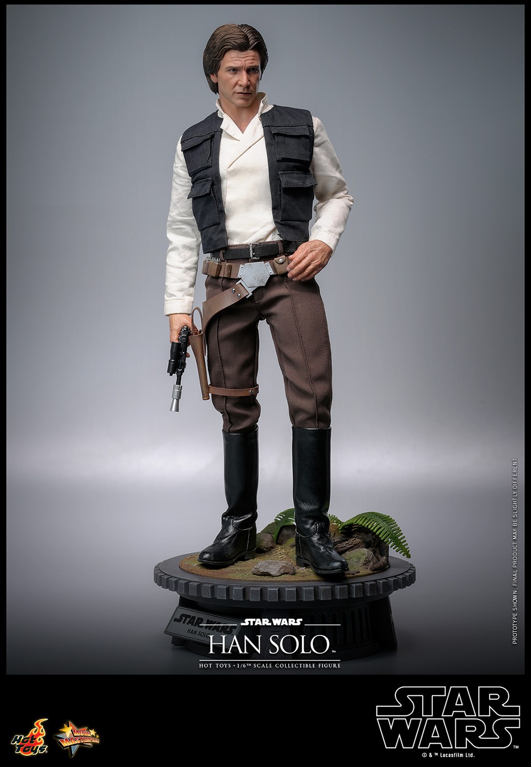 Star Wars Captain Han Solo - Hoth Sixth Scale Figure by Side