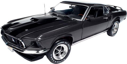John Wick 1969 Ford Mustang Scaled Replica by Auto World