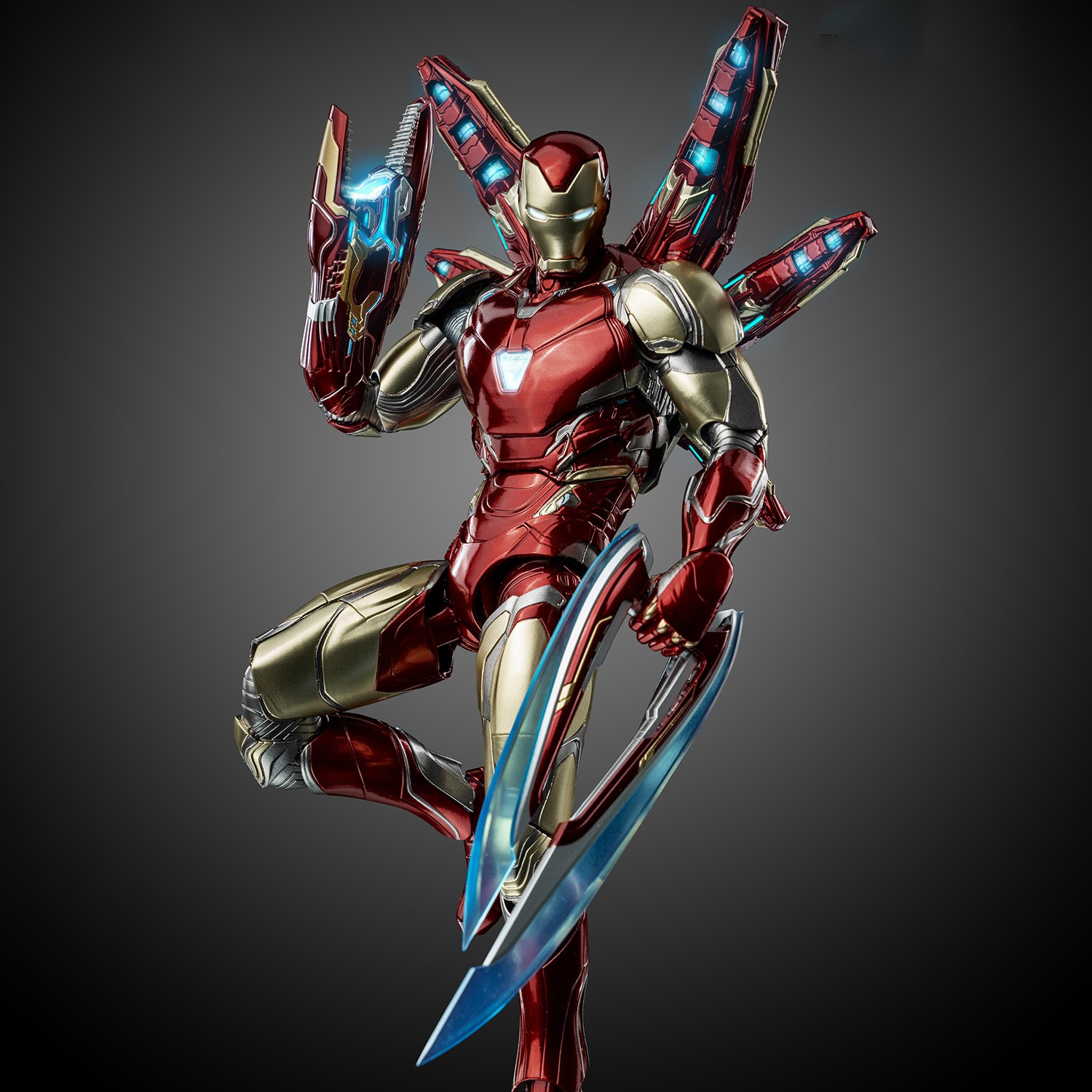 Marvel DLX Iron Man Mark 85 Action Figure  (Prototype Shown) View 3
