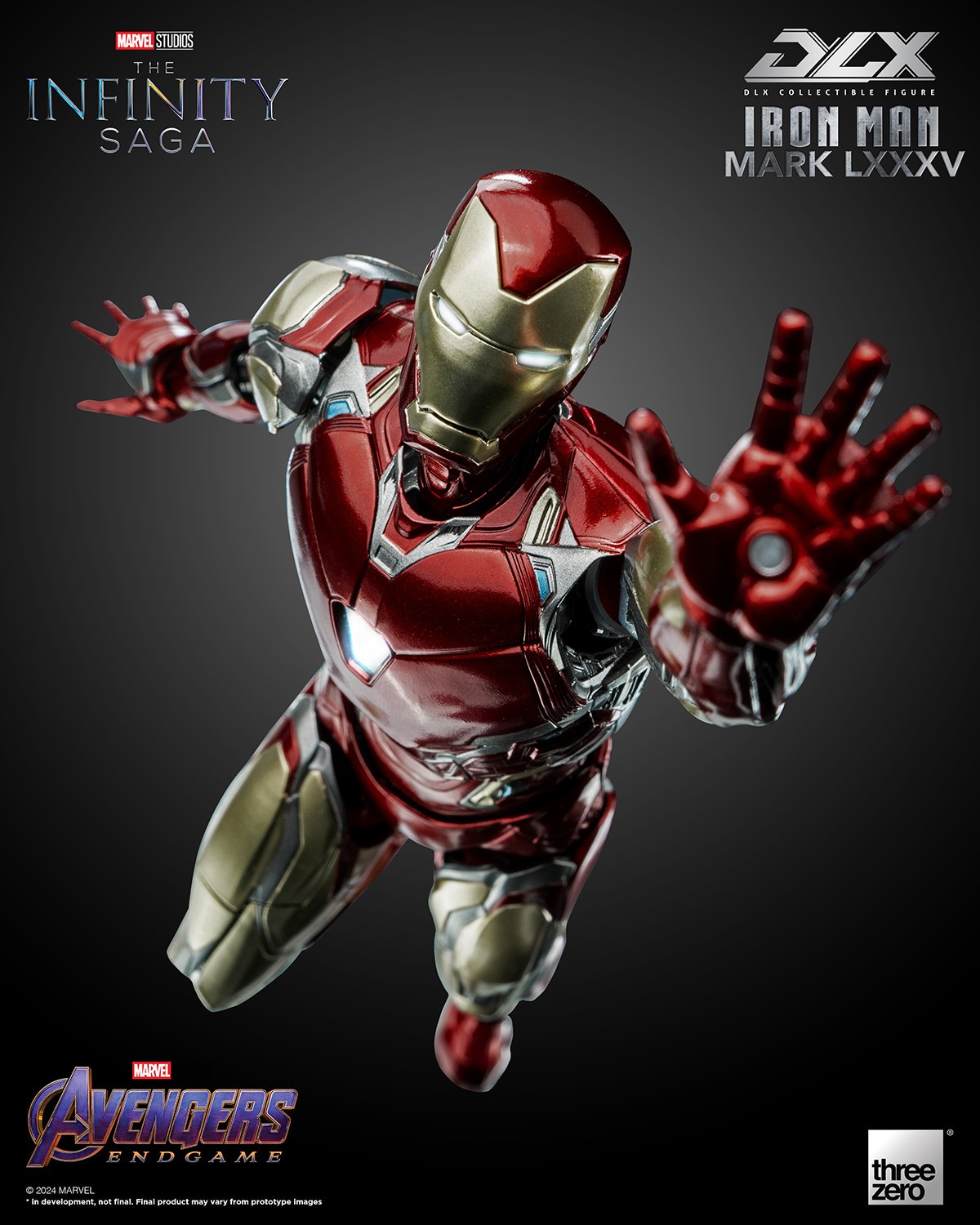 Marvel DLX Iron Man Mark 85 Action Figure  (Prototype Shown) View 11