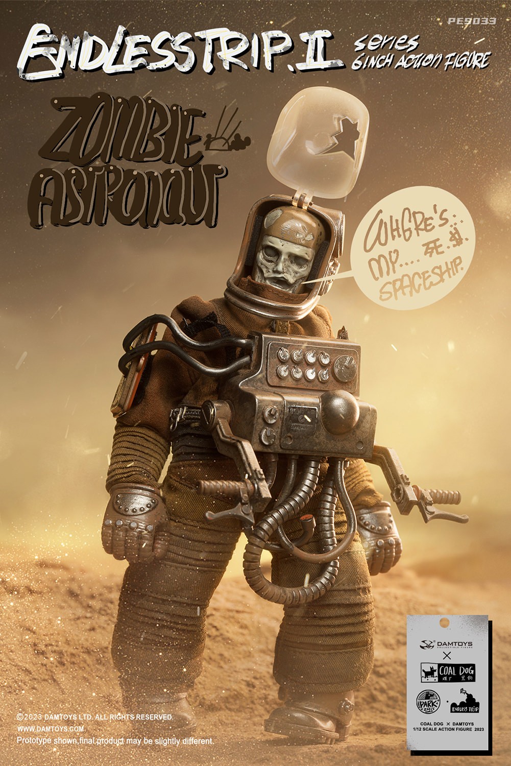 Zombie Astronaut by Damtoys | Sideshow Collectibles Zombie Astronaut by Damtoys | Sideshow Collectibles