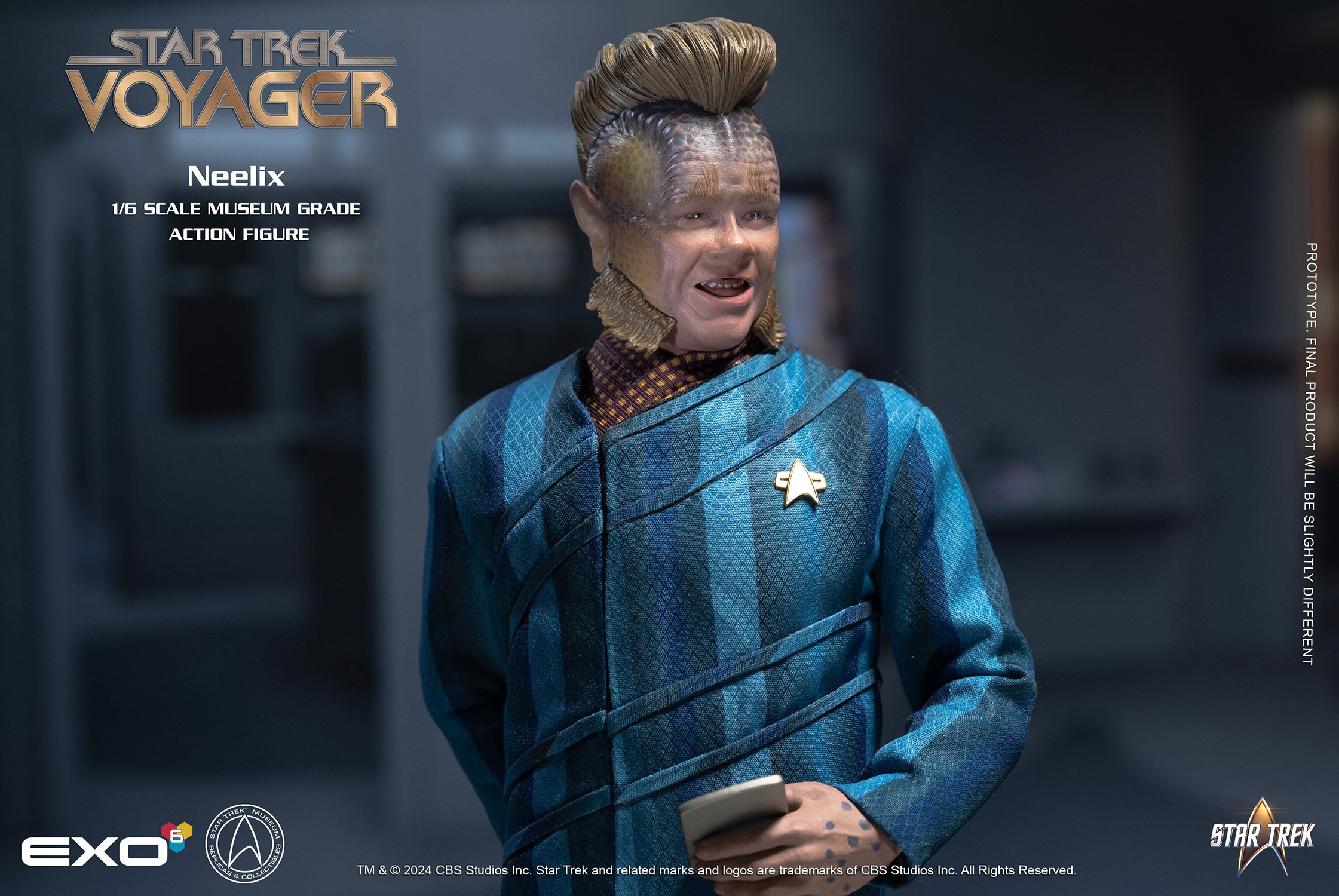 Star Trek Neelix Sixth Scale Figure  (Prototype Shown) View 4