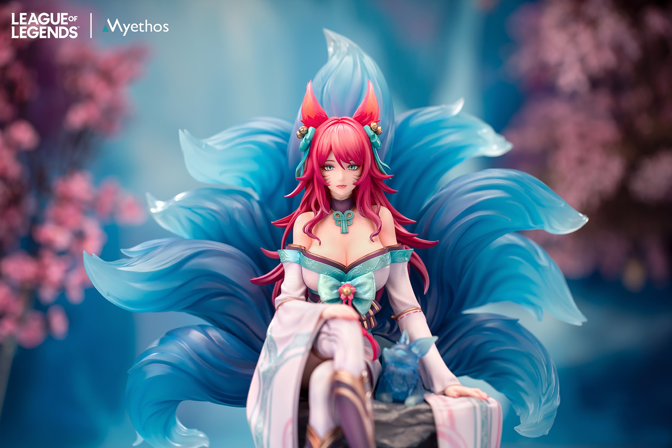 League of Legends Spirit Blossom Ahri Collectible Figure  (Prototype Shown) View 12