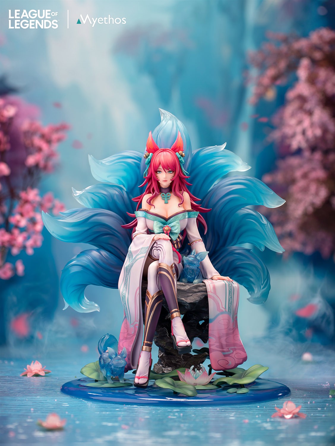 League of Legends Spirit Blossom Ahri Collectible Figure  (Prototype Shown) View 17