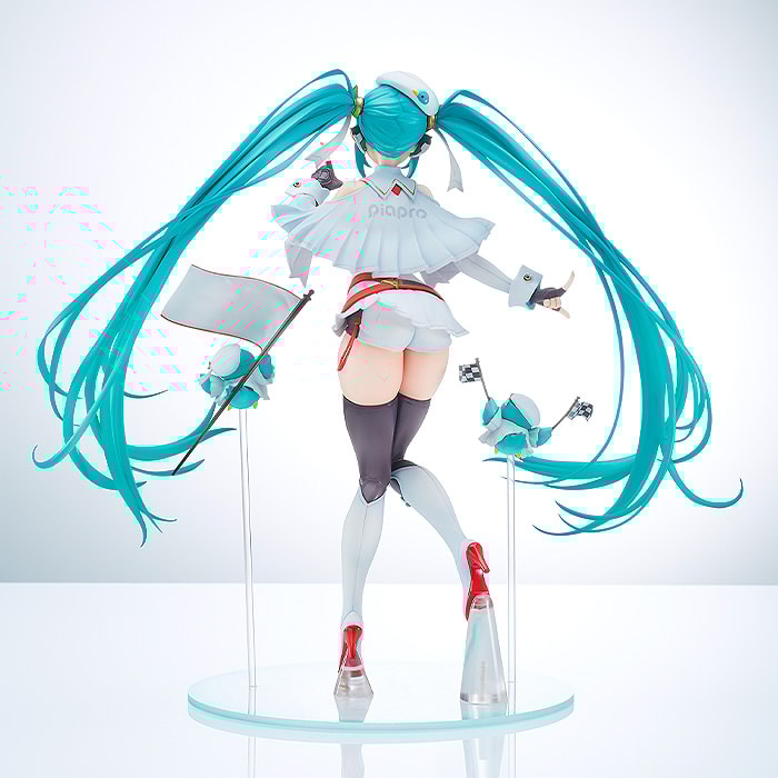 Piapro Characters Racing Miku: 2023 Version Collectible Figure  (Prototype Shown) View 4