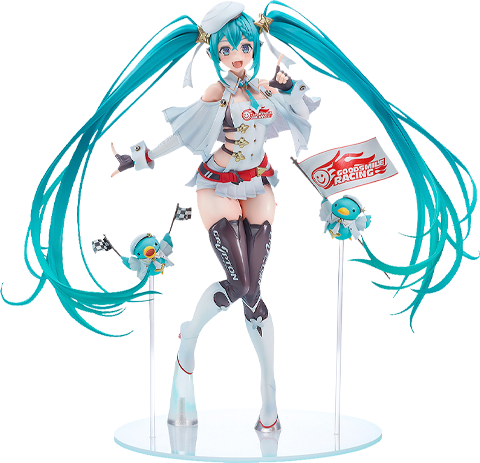 Piapro Characters Racing Miku: 2023 Version Collectible Figure  (Prototype Shown) View 7