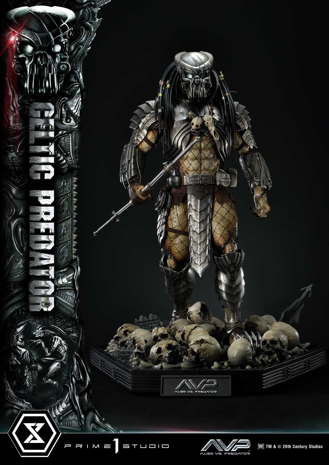 Predator Celtic Predator 1:3 Scale Statue  (Prototype Shown) View 14