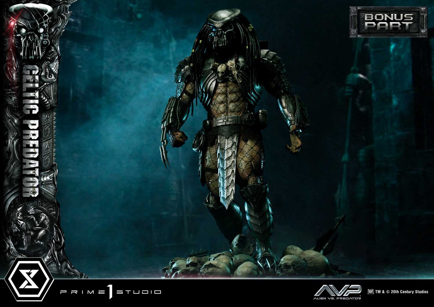 Predator Celtic Predator (Bonus Version) 1:3 Scale Statue  (Prototype Shown) View 15