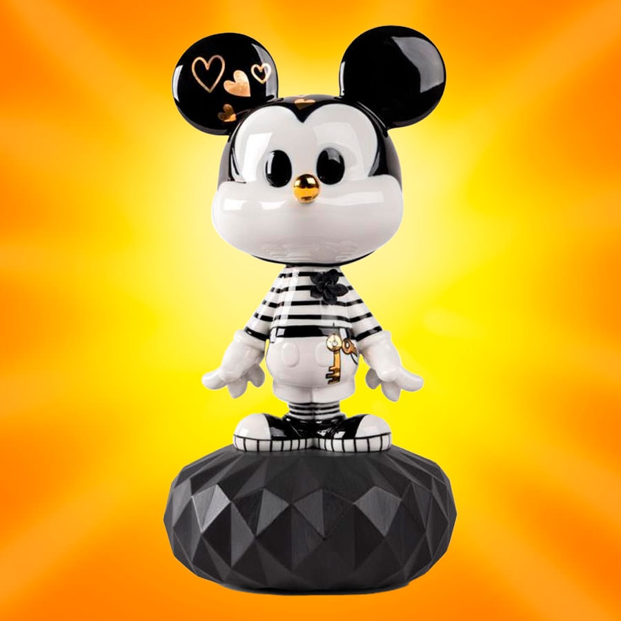Mickey Black & White Porcelain Statue by Lladro | Sideshow