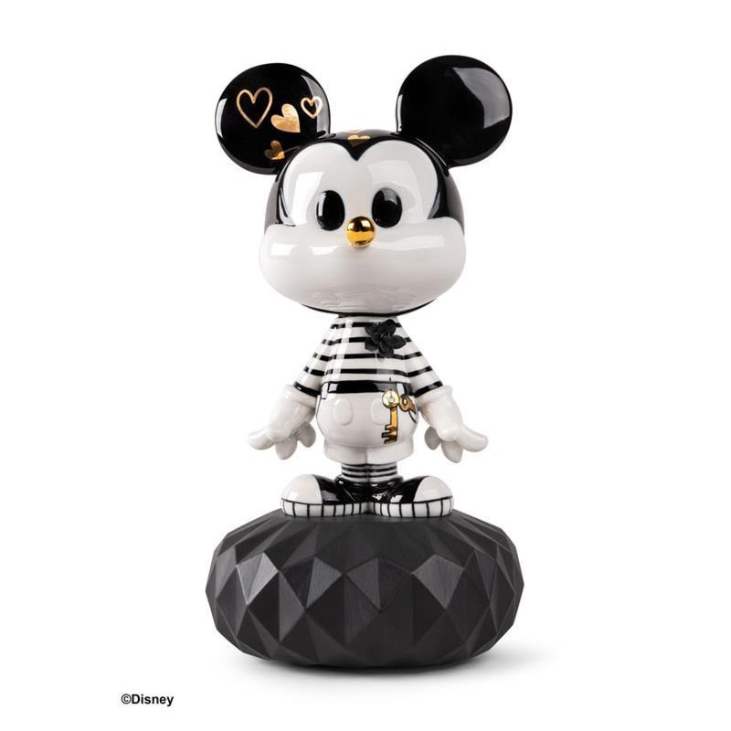 Mickey Black & White Porcelain Statue by Lladro | Sideshow